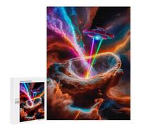 500 PCS Puzzle Per Adulti E Adolescenti Galactic Abduction Puzzle Per Adulti: Giochi Rilassanti Che Migliorano La Memoria. Regali Unici Per Compleanno E Natale 500 PCS
