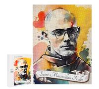 500 PCS Puzzle Per Adulti E Adolescenti Saint Maximilian Kolbe Puzzle Giocattolo Decorazione Da Parete Arte Da Parete Regali Di Compleanno E Unici 500 PCS