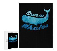 500 PCS Puzzle Per Adulti E Adolescenti Scuba Diving Save The Whal Puzzle Gioco Pratico Corsa Di Velocità Manuale Regali Unici Per Compleanno E Natale 500 PCS