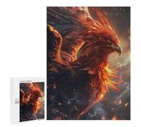 500 PCS Puzzle Per Adulti Fire Phoenix Puzzle Per Adulti Gioco Rompicapo Regalo Di Compleanno Difficile E Stimolante 500 PCS