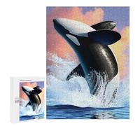 500 PCS Puzzle Per Adulti Ocean Orca Puzzle Per Adulti Giochi Rilassanti Sfida Difficile Difficile E Sfida 500 PCS