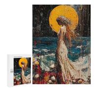 500 PCS Puzzle Per Adulti Puzzle Expressionist The Birth of Venus - Bold Contemporary Art Reinterpretation Puzzle Per Adulti Giochi Rilassanti Regalo Di Compleanno Regali Di Compleanno E Unici 500 PCS