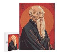 500 PCS Puzzle Per Adulti, Regali Lao Tzu Philosopher Puzzle Per Adulti, Giochi Rilassanti, Decorazione Per La Casa, Regalo Di Compleanno, Regali, 500 PCS