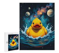 500 PCS Puzzle Per Adulti Space Rubber Duck Puzzle Giochi Per Famiglie Decorazione Perfetta Regali Unici E Di Compleanno 500 PCS