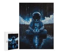 500 PCS Puzzle Space Explorer's Serenity Puzzle Per Adolescenti Migliora La Memoria Difficile E Stimolante Rompicapo Giochi Per Famiglie 500 PCS