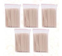 500 Pcs Set Di Spatole Per Cera Accessori Manicure Bastoncini Unghie Legno