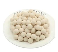 500 Pezzi 20mm Pompon Piccole Pon Pon Passamaneria Pompon Cotone Pompom Palla Mini Ponpon Palline Decorativo Pom Pon Natalizi Pom Pom Colorati Piccoli Pon Pon Feltro Pompon per Fai da Te (45_ Beige)