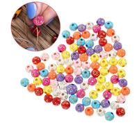 500 pezzi a croce perle sciolte perline per perle da distanziatore acrilico