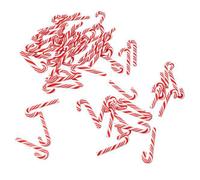 500 Pezzi Bastoncino Natalizio Fatto Un Mano Rosso E Bianca Nel Mi7817