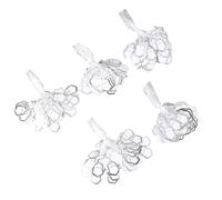 500 Pezzi Biglietti Oro/Argento Con Cinque Punte di Mostra Gioielli Carta Ecologica Preforati Marcatori Per Prezzi Al Dettaglio Confezione Grande Riciclabile Oro/Argento, Taglia unica, come descritto