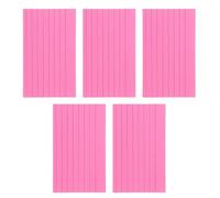 500 Pezzi Blocco Note Adesivo Rosa Formato Scheda per Studenti, Carta | Strappo Facile, Retro Adesivo, Superficie Opaca e Liscia, per Monitor, Quaderni e Uso Quotidiano