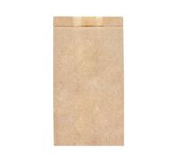 500 pezzi - Borse Croissants 32 G/M2 12+5X22 cm Natural Kraft