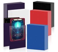 500 Pezzi Buste Proteggi Carte, 66 x 91mm Card Sleeves Perfect fit, Buste Proteggi Carte Compatibile Bustine Carte Pokemon YuGiOh Sleeves, per Giochi di Carte Collezionabili, Sportive, Magic Sleeves