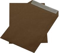 500 Pezzi Buste Spedizione din A5 C5 Braun senza Finestra Lembo Adesivo Buste Hk