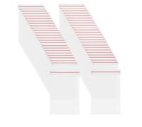 500 Pezzi Bustine Trasparenti Richiudibili 8 cm x 12 cm, Sacchetto Sigillati di Plastica Con Chiusura Buste Plastica Richiudibili Con A Zip Riutilizzabile Sacchetto per Cucina Cibi Secchi Dolci