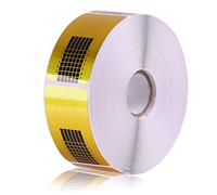 500 Pezzi Cartine per Unghie Gel Ricostruzione, Autoadesivo Sagome Modello per Guida all'estensione Delle Unghie Gel UV