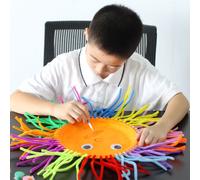 500 pezzi colorati fai-da-te steli di ciniglia bastoncini orientabili per