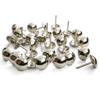 500 pezzi: D11mmxL17mm Puntine decorative per tappezzeria divano in nichel, puntine decorative per mobili in legno, chiodi a testa rovescia per hobnail, chiodi per tappezzeria fai da te per la casa