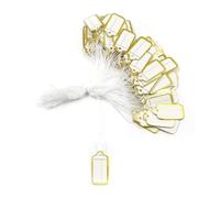 500 pezzi di forma irregolare gioielli messaggio card con cordino appeso per una facile gestione delle scorte e visualizzare biglietti regalo messaggio