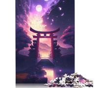 500 pezzi di puzzle anime Torii puzzle gioco educativo giocattolo decorazione per la famiglia adulti impegnativo 500 pezzi (52x38 cm)