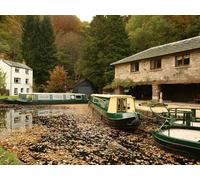 500 Pezzi di Puzzle per Il Regalo di Giocattoli Educativi per Adolescenti - Caduta in barca sul fiume 52x38cm