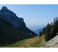500 Pezzi di Puzzle per Il Regalo di Giocattoli Educativi per Adolescenti - Montagne strada bassa 52x38cm