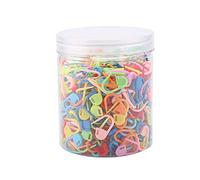 500 pezzi di spille da balia in plastica clip maglione Mark accessori per maglieria per abbigliamento e progetto fai-da-te Handcraft Materials