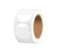 500 Pezzi Etichette Adesive Rotonde Sigillo Autoadesive Etichetta per Imballaggio in PVC Trasparente per Buste e Inviti