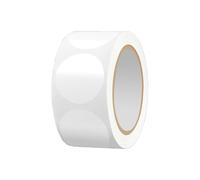 500 Pezzi Etichette Adesive Rotonde Sigillo Autoadesive per Imballaggio PVC Trasparente per Buste e Inviti