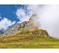 500 Pezzi Jigsaw Puzzle,Adatto per la Decorazione di Natale - Nebbia sulla scogliera 52x38cm