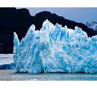 500 Pezzi Jigsaw Puzzle for Adults & for Kids Age 14 Years Up - Ghiacciaio torres del paine 52x38cm