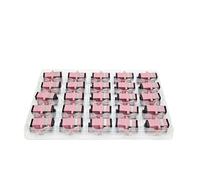 500 pezzi/lotto APC UPC OM3 OM4 adattatore connettore adattatore in fibra ottica in plastica(OM4)