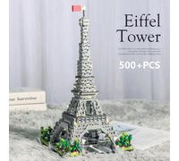 500+ Pezzi Modello di Blocchi di Costruzione Micro Particelle Torre Eiffel, Decorazione Romantica per la Casa, Regalo per i Cari, Regalo per Vacanze/Natale/Capodanno 2068 piccola taglia,8853 Taglia Gr