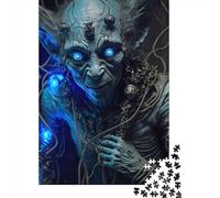 500 pezzi per adulti, puzzle "L'elfo intelligente", puzzle in legno, amici e famiglia, 500 pezzi (52 x 38 cm)