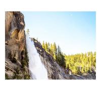 500 Pezzi Puzzle Giochi Rilassamento e Intelligence-Cascata,rocce,scogliera,alberi 52x38cm