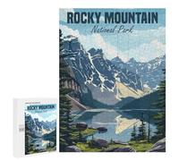 500 pezzi Puzzle per Adolescenti Rocky Mountain Park Puzzle per Adulti Regali Di Compleanno Gioco Famiglia Adatto per Persone Di 14 Anni In Avanti 500 PCS