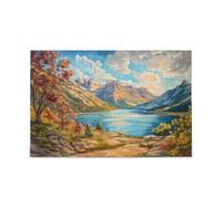 500 pezzi puzzle per adulti impossibile difficile difficile impegnativo puzzle, Waterton Lakes National Park