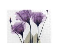500 pezzi, puzzle per adulti, puzzle impegnativi, gioco di puzzle per tutti,Fiori di lavanda viola della speranza