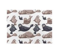 500 pezzi, puzzle per adulti, puzzle impegnativi, gioco di puzzle per tutti,Illustrazione di foche Leone marino