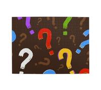 500 pezzi, puzzle per adulti, puzzle impegnativi, gioco di puzzle per tutti,Punto interrogativo colorato
