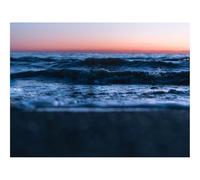500 Pezzi Puzzle per Gioco Familiare-Tramonto,Orizzonte,Superficie dell'acqua,Onde 52x38cm