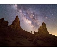 500 Pezzi Puzzle,Puzzle Giochi Rilassamento e Intelligence - Solitudine solitaria cielo stellato 52x38cm