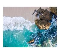 500 Pezzi Puzzle,Regalo per Amore e Amico-Spiaggia,mare,vista aerea 52x38cm