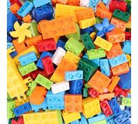 500 pezzi Set di grandi mattoncini da costruzione, pezzi assortiti per costruzioni creative e sviluppo dell'immaginazione 300 pezzi,400 pezzi,200 pezzi,500 pezzi,100 pezziABS