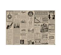 500 pezzi - Tovagliette Xl - Riciclate 'Times' 48 G/M2 35 x 50 cm naturale carta