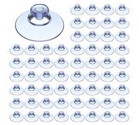 500 Pezzi Ventose Trasparenti, Ventose nel Plastica, Cuscinetti Ganci3224