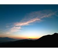 500 Piece Jigsaw Puzzles per Adulti e Bambini da 14 anni - Montagne tramonto orizzonte 52x38cm