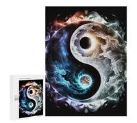 500 puzzle per adolescenti Cosmic Yin-Yang Balance Puzzle per adolescenti - divertenti giochi per migliorare la memoria e ridurre lo stress - regali 500 pezzi