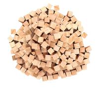 500 Pz Cubi Legno da Decorare, 10*10*10mm Blocchi di Legno,Cubetti di Legno