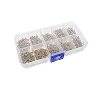 500 pz/lotto 10 Valori * 50 pz 0.1uF-10uF 50V Kit Assortito In Ceramica Multistrato Set di Assortimento con Condensatore Scatola di Immagazzinaggio Componente